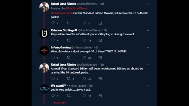 R6 Outbreak Community Backlash Why fans are angry Rainbow Six Siege Operation Chimera смотреть онлайн