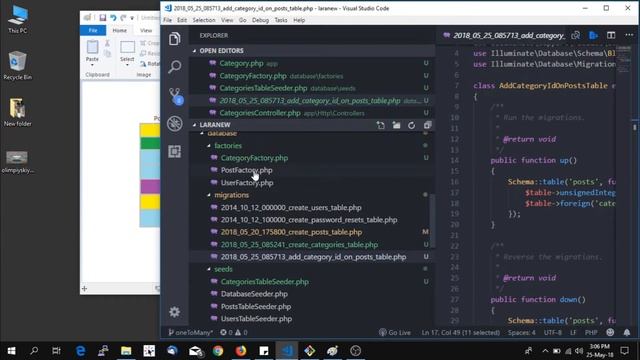 Laravel 5.6 db seed for Absolute Beginner Part 2, One to Many relationship Seeder, Database Seeding смотреть онлайн