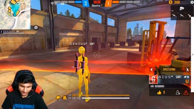 White444 ? Vs Genius ? || Free Fire 1 vs 1 Championship Grand Final смотреть онлайн