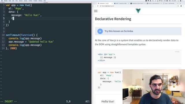 Vue.js – The Hard Way (Ep2) смотреть онлайн