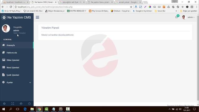 123-Php Dersleri - Bölüm 46- Pdo Yönetim Panelli Porto Firma Scripti php üyelik sistemi-03 смотреть онлайн