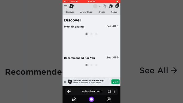 Как поставить 2 пары волос в Roblox на IPhone? смотреть онлайн