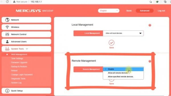 Mercusys router remote management || How to access mercusys router remotely