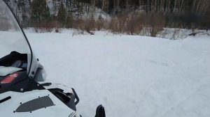 Новинка STELS АТАМАН SA600T по глубокому снегу! Обзор и тест драйв снегохода 2021 модельного года.