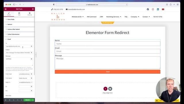 How to Redirect Visitors to A Page After Submitting an Elementor Form on Your WordPress Website смотреть онлайн