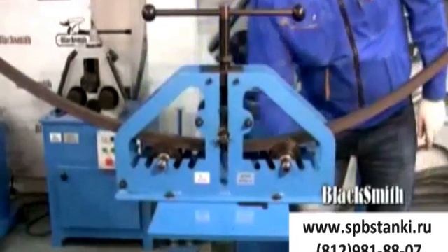 Профилегибочный станок трехроликовый ручной в работе смотреть онлайн