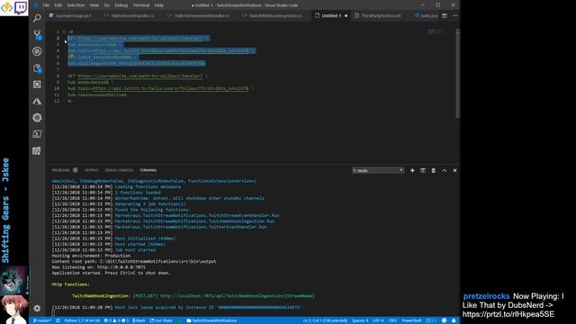 Building Azure Functions for Twitch Stream Notifications - Part 03.02 смотреть онлайн