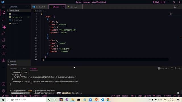 Deploy JSON server on Heroku смотреть онлайн
