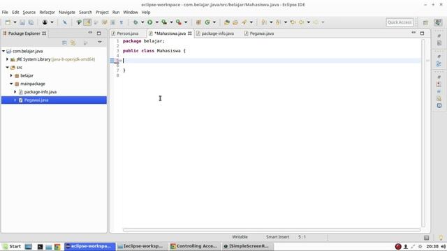 Tutorial Java Desktop 2 || Access Modifier смотреть онлайн