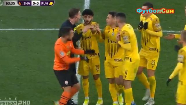 Шахтер - Рух 2:0 финальные 5 минут = голы + удаление Де Дзерби 2021 смотреть онлайн