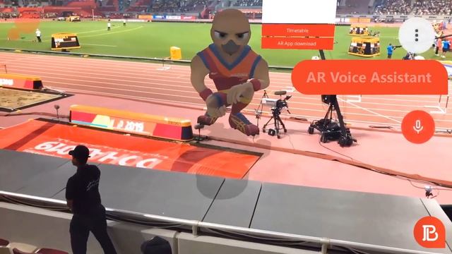 Ooredoo Sports Augmented Reality App for the IAAF World Athletics Championships 2019 смотреть онлайн