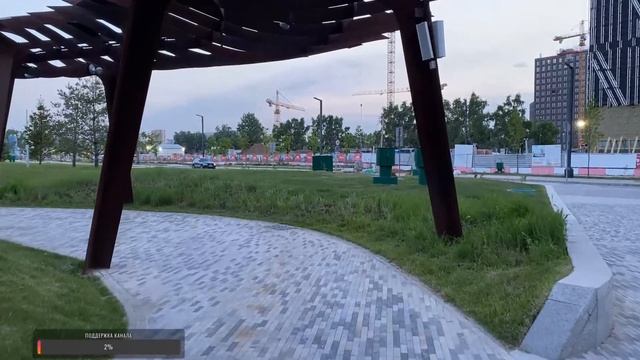 Пешком по Москве. От Южного речного вокзала до ЗИЛАРТА. смотреть онлайн