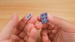 How to build mini LEGO micro transformer-combiner mech - Junior