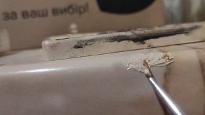 Как устранить скол на столешнице легко самому! ?