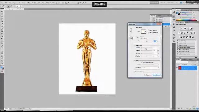 How to use quick selection tool with the Oscar - Photoshop CS 5 Non HD смотреть онлайн