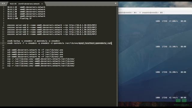 Отказоустойчивый кластер OpenNebula используя алгоритм Raft смотреть онлайн
