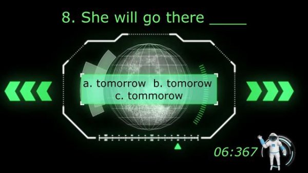 Future Simple - an English grammar quiz with answers