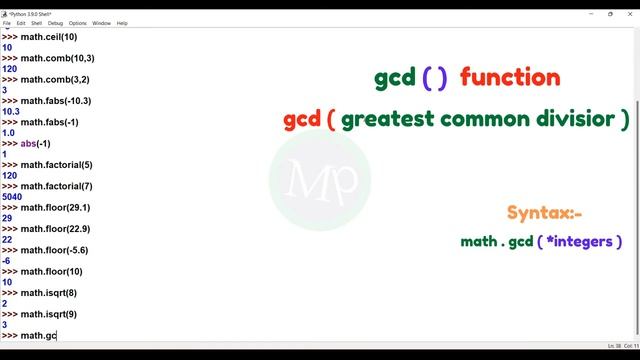 #92 Python Math Module In Telugu Part-1 | Math Module In Python In Telugu | Python Basics In Telugu смотреть онлайн