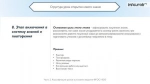 Урок в начальной школе в свете внедрения ФГОС | Видеолекции | Инфоурок