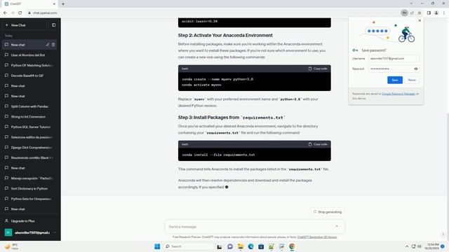 How to install packages from Requirement txt in python using anaconda смотреть онлайн