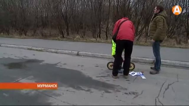 В Мурманске состоялась первая беговелогонка 18.05.2015