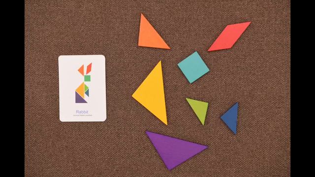 Mideer Wooden Early Learning Colourful Tangram смотреть онлайн