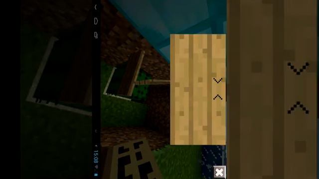 Механизм с кнопкой в майнкрафте Pe