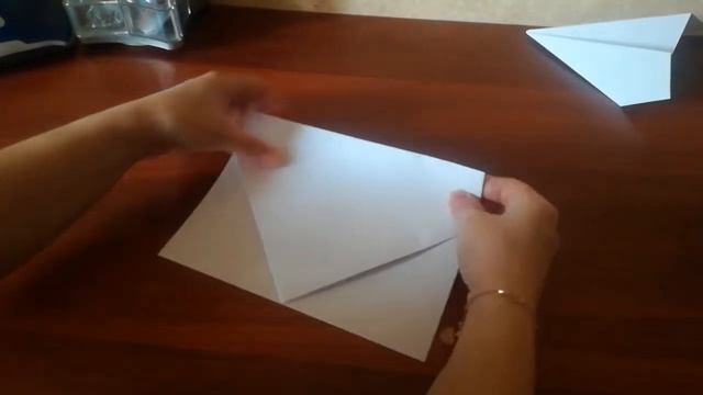 Поделка из бумаги "Самолет" смотреть онлайн