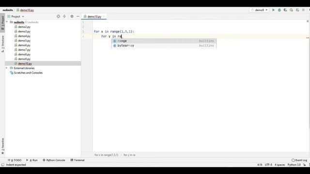 Python pattern programs ||Using( 9-0) digit make right triangle shape pattern program in python смотреть онлайн