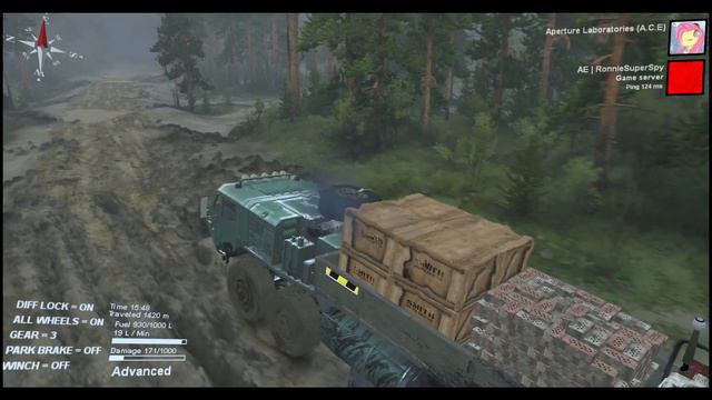 Spintires W/ RonnieSuperSpy смотреть онлайн