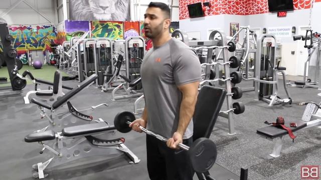 BARBELL Curls the Best Bicep Exercise! (Hindi / Punjabi) смотреть онлайн