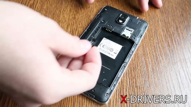 Как вставить SIM-карту в Samsung Galaxy Note 3 (X-DRIVERS.RU) смотреть онлайн