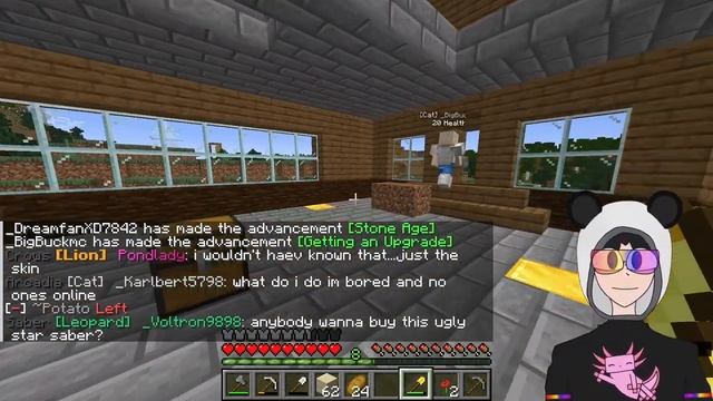 Multiplayer Survival Server! BEDROCK & JAVA COMPATIBLE! Come play! #minecraft смотреть онлайн