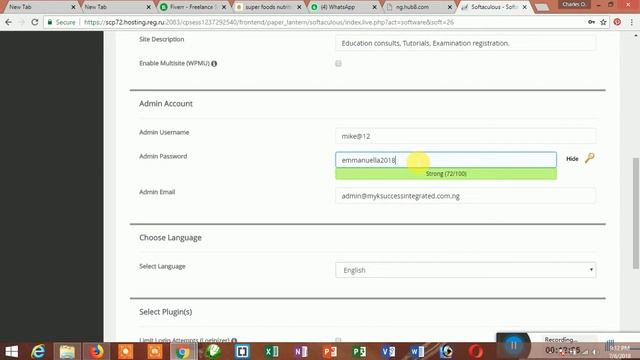 HOW TO WORK WITH CPANEL & WORDPRESS DASHBOARD смотреть онлайн