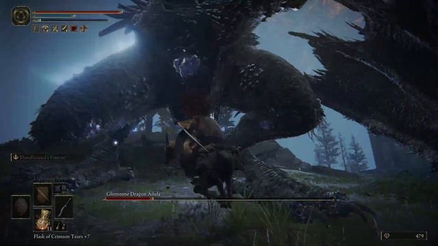 [Elden Ring] Glintstone Dragon Adula смотреть онлайн