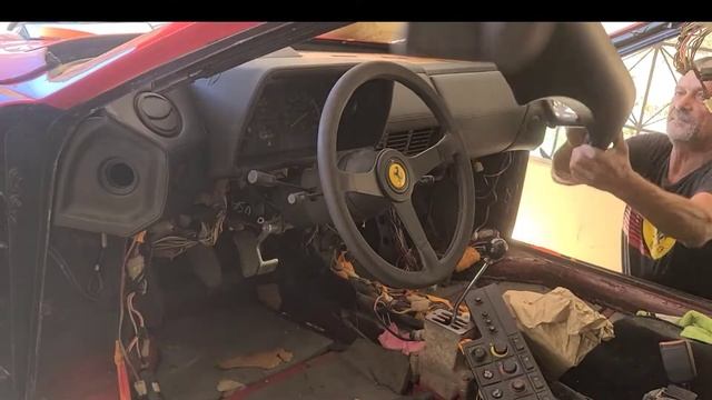 Ferrari Testarossa  Abandoned for 16 years Restoration. New update Dash and door смотреть онлайн