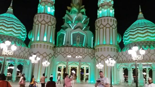 Dubai/Global Village. Тематическая ярмарка. Дубайленд. смотреть онлайн