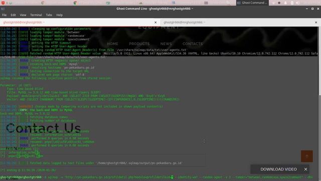 Bypass WAF SQL Injection Menggunakan SQLMap di GNU/Linux смотреть онлайн