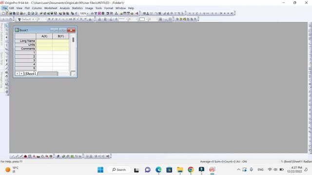 How to import data in Origin software (.txt, .dat, .csv, .xlsx, ASCII, Multi ASCII Files) смотреть онлайн