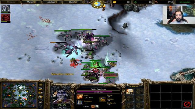 WARCRAFT 3: REIGN OF CHAOS - ROAD TO TOP 1 EUW - "LA ESTÁS LIANDO COLEGA, SÚBELA" - Gameplay Españo смотреть онлайн