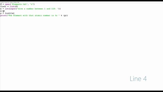 Periodic Table - Simple Python Program смотреть онлайн