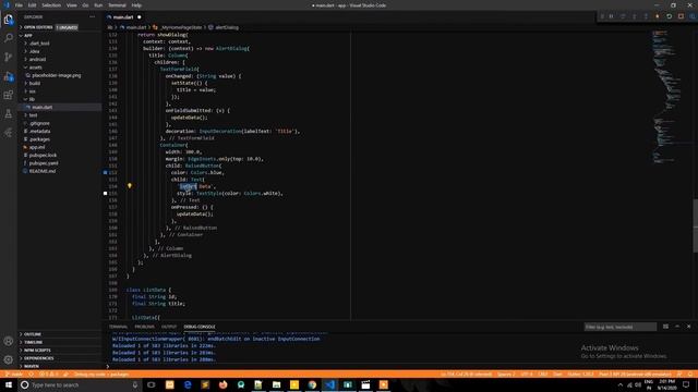 Flutter - Update data to the database | Update data using http tutorial смотреть онлайн