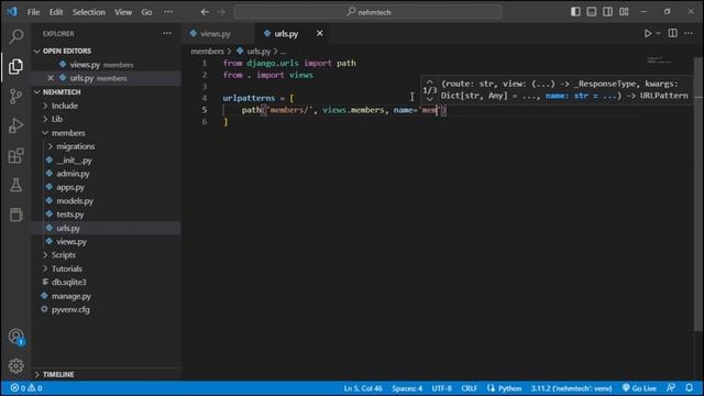 DJANGO WEB FRAMEWORK | LESSON 2 | APPS, VIEWS, URLs, TEMPLATES смотреть онлайн