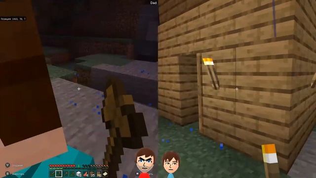 Minecraft #1 ? Начало / Выживание вдвоем на свитч смотреть онлайн