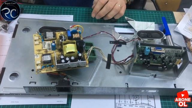 Lcd monitör arızası ve tamiri,Besleme kartı PWM Entegresi arızası ve çözümü(Power ışığı yanmıyor) смотреть онлайн
