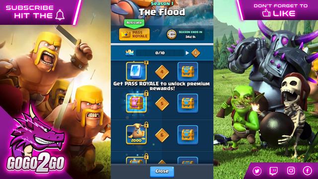 Clash Royale Season 1 *New* Pass Royale & Free Legendaries - Update Breakdown смотреть онлайн