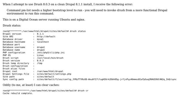 Drupal: Bootstrap level error смотреть онлайн