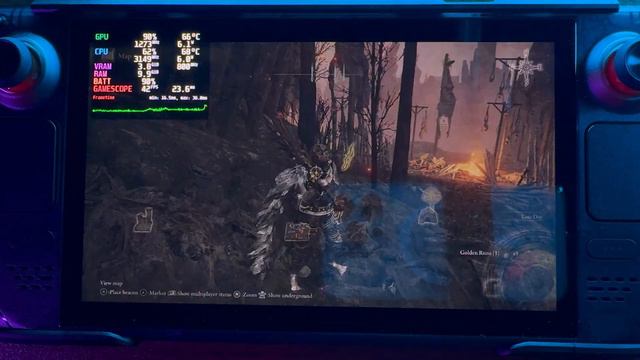 Elden Ring on the Steam Deck OLED - Gameplay - Performance update for Shadow of the Erdtree DLC смотреть онлайн