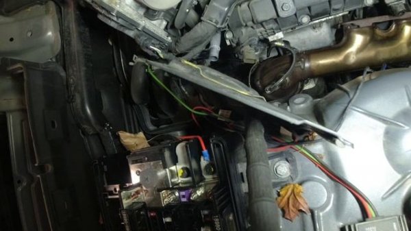 The struggle is real - 2015 Genesis sedan starter replacement