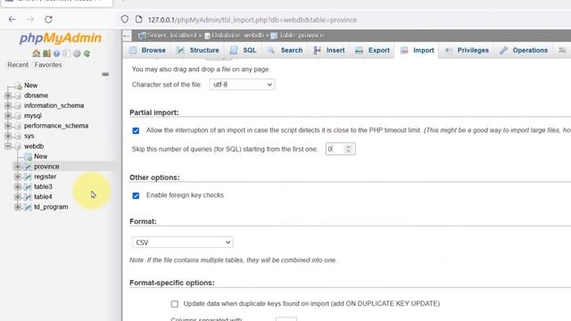 นำเข้าไฟล์ CSV Excel เข้าฐานข้อมูล นำเข้าไฟล์ excel to sql #import excel to sql database смотреть онлайн